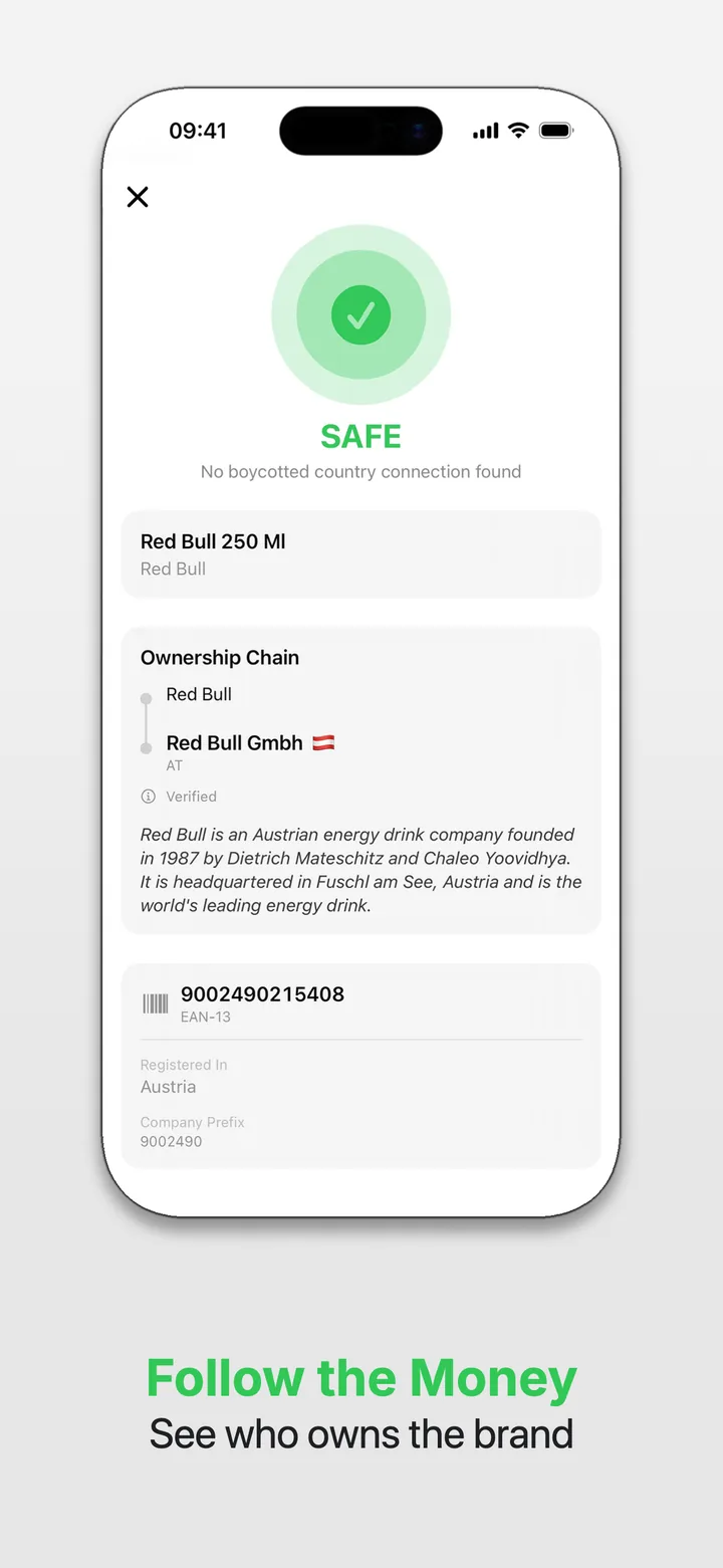 Boycottr App Store screenshot 5 of 6